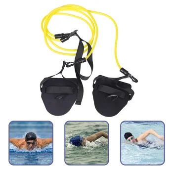20-килограммовый эспандер для плавания Тренировка плавания с сухопутными руками Силовая тренировка для плавания Со скакалкой Инструмент для фитнеса