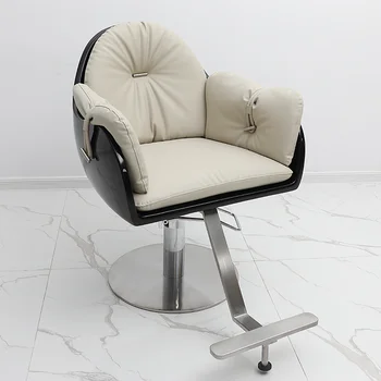 Эргономичные парикмахерские кресла для ногтей, вращающиеся Педикюрные косметические принадлежности, роскошные парикмахерские кресла, мебель для салона красоты Sillas MR50BC